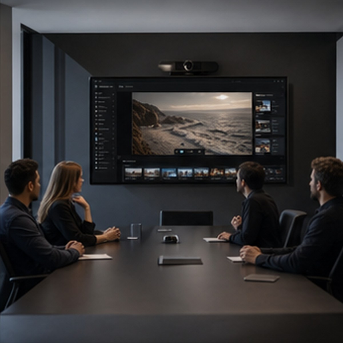 FinishCue workspace setup for agency projects